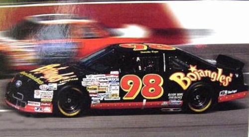 Slixx NASCAR Decals #98 Bojangles Ford Thunderbird Derrike Cope for sale online