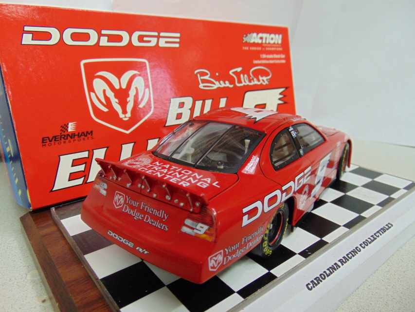 Bill Elliott #9 2001 Dodge Intrepid NASCAR Action Diecast Car 1 24 for sale online 