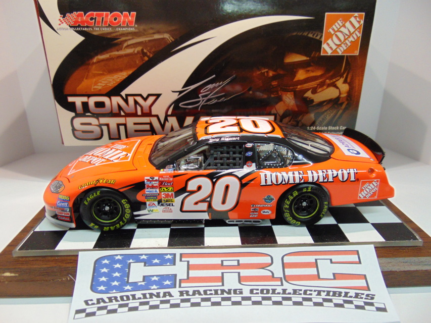 Details about   TONY STEWART 2003 HOME DEPOT 1/24 ACTION DIECAST CAR 1/29,700 