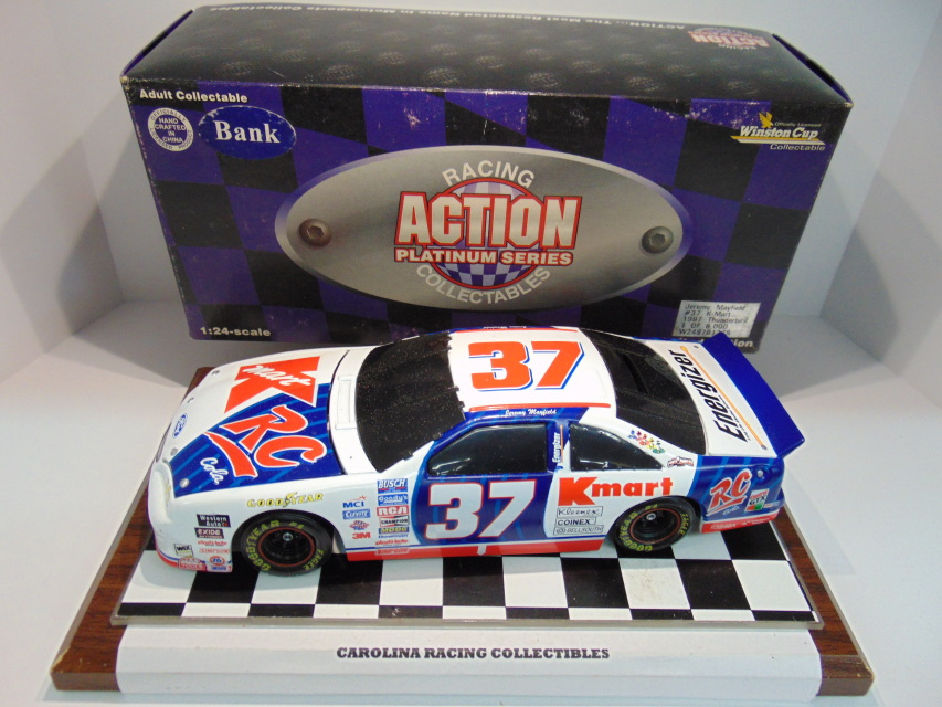 Details about   1997 Revell 1:24 Diecast NASCAR Jeremy Mayfield K-Mart RC Cola Thunderbird 1;24 