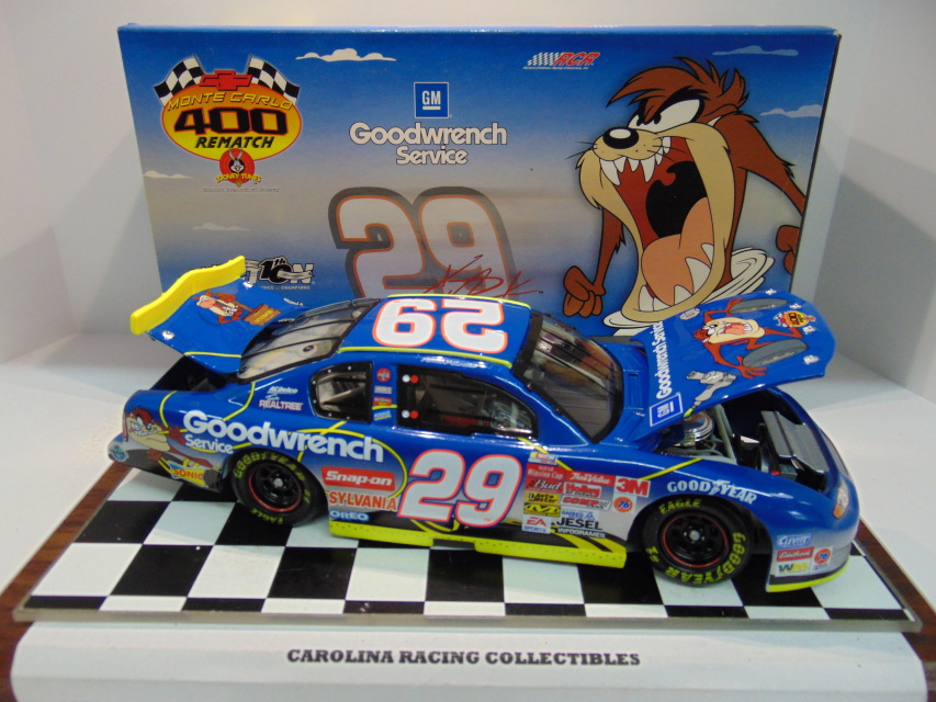 Kevin Harvick 1/24 #29 GM Goodwrench Service / Monte Carlo 400