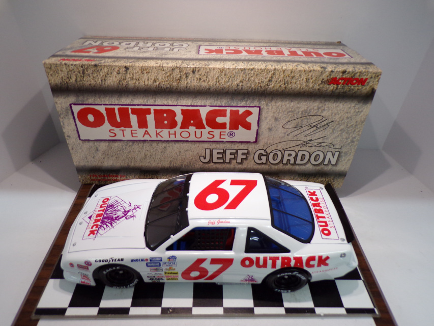 2000 Jeff Gordon 1990 Outback Pontiac 1/24 Action NASCAR Diecast 