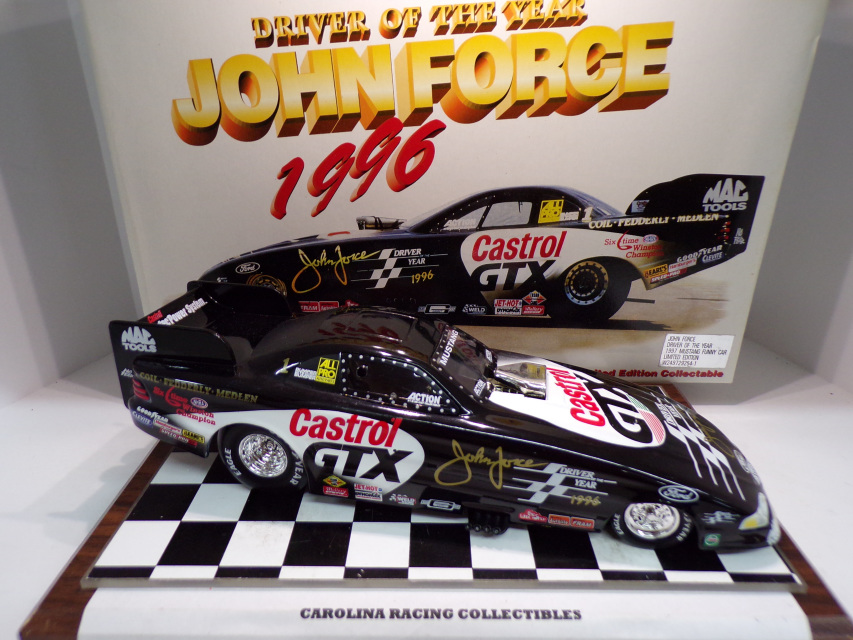 Action John Force 1/24 Castrol GTX / 1996 Driver of the Year 1997