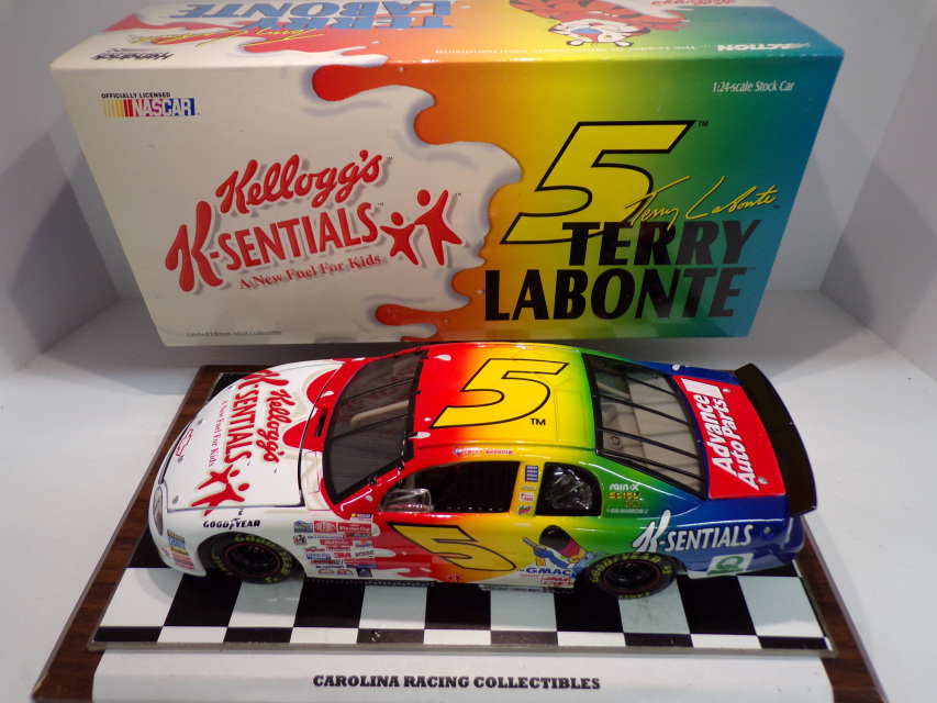 1/64 TERRY LABONTE #5 KELLOGG'S K-SENTIALS 1999 ACTION NASCAR DIECAST 