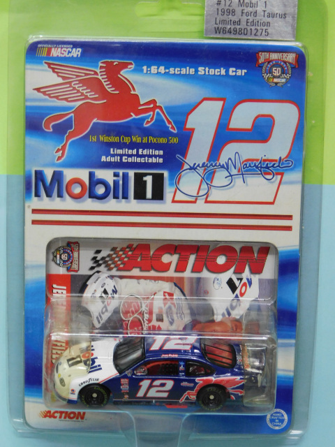 ACTION # 12  MOBIL 1 1998 FORD TAURUS 1:64  LE MIP JEREMY MAYFIELD 