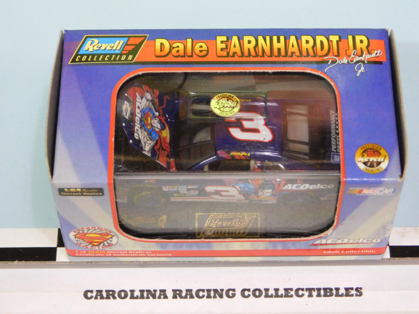 New Dale Earnhardt Jr 1999 AC Delco Superman 1/64 Scale Diecast Car Revell 