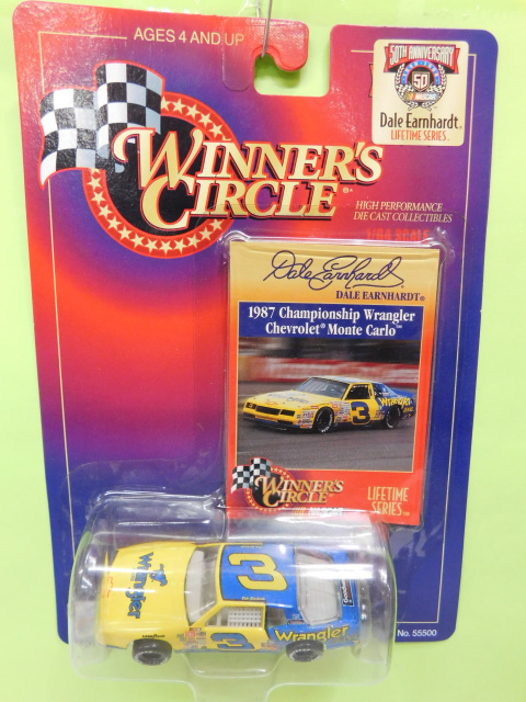 #3 1986 Wrangler Monte Carlo NASCAR 1:64 Winner's Circle NOC DALE EARNHARDT SR 