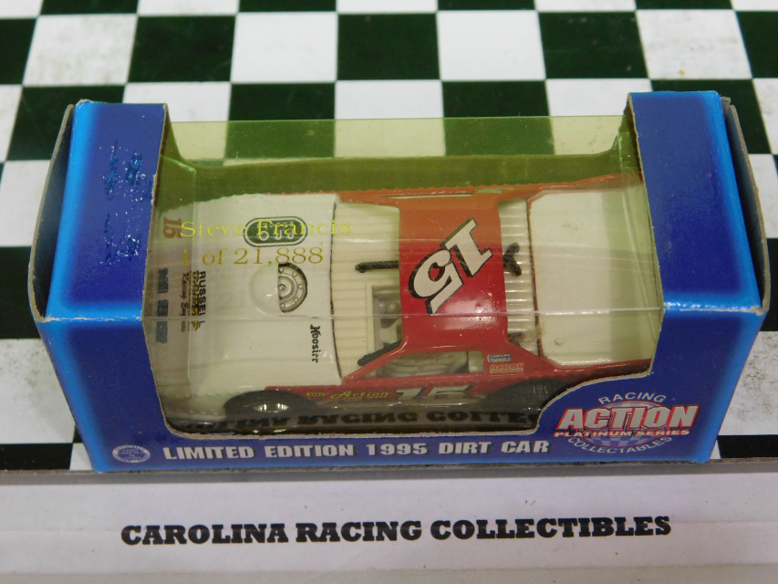 Steve Francis #15 Action 1:64 Limited Edition 1995 Dirt Car Late Model 