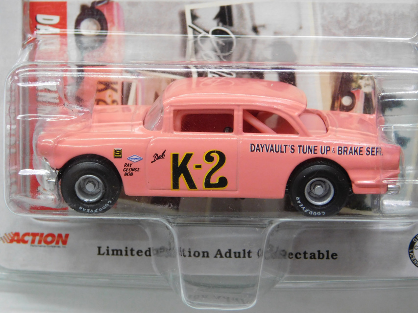 DALE EARNHARDT 1956 PINK K-2 1/64 ACTION DIECAST FORD CAR LIMITED EDITION 