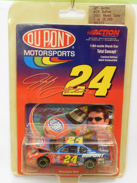 Details about   2012 Jeff Gordon 1:24 Dupont 4th Championship 2001 Monte Carlo 1 of 853 