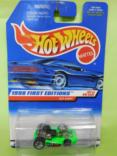 Hotwheels 1998 First Editions Go Kart 
