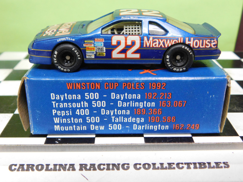 New 1992 Action 1:64 Diecast NASCAR Sterling Marlin Maxwell House Thunderbird 