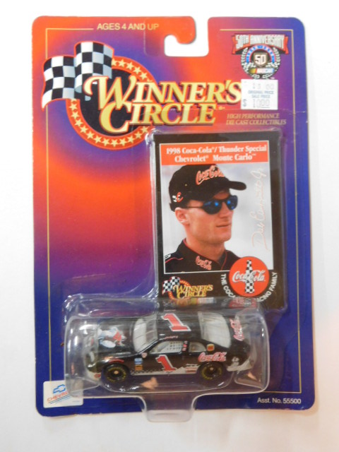 1998 NASCAR Dale Earnhardt #3 Coca Cola 50th Anniversary Winers Circle 1 24 for sale online 