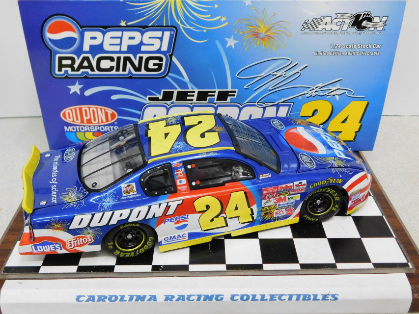 Action Sports NASCAR 2002 Jeff Gordon #24 Pepsi Daytona Monte Carlo Diecast 1 24 for sale online 