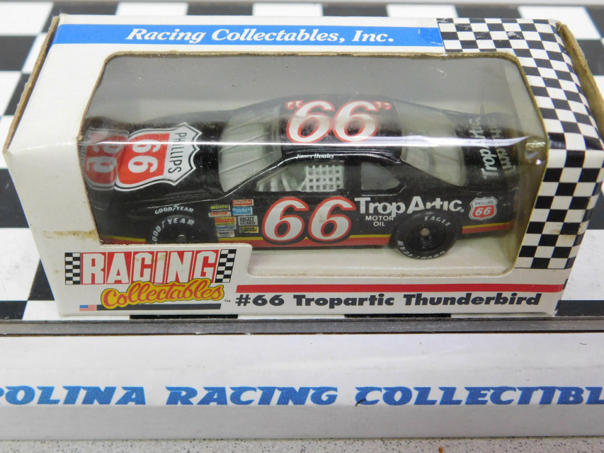 1991 JIMMY HENSLEY #66 PHILLIPS 66 TROPARTIC FORD THUNDERBIRD 1:64 RCCA Diecast 