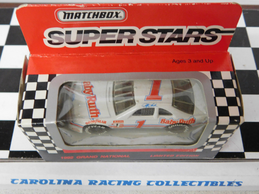 Matchbox Super Stars NASCAR 1992 Grand National #1 Jeff Gordon Baby Ruth 