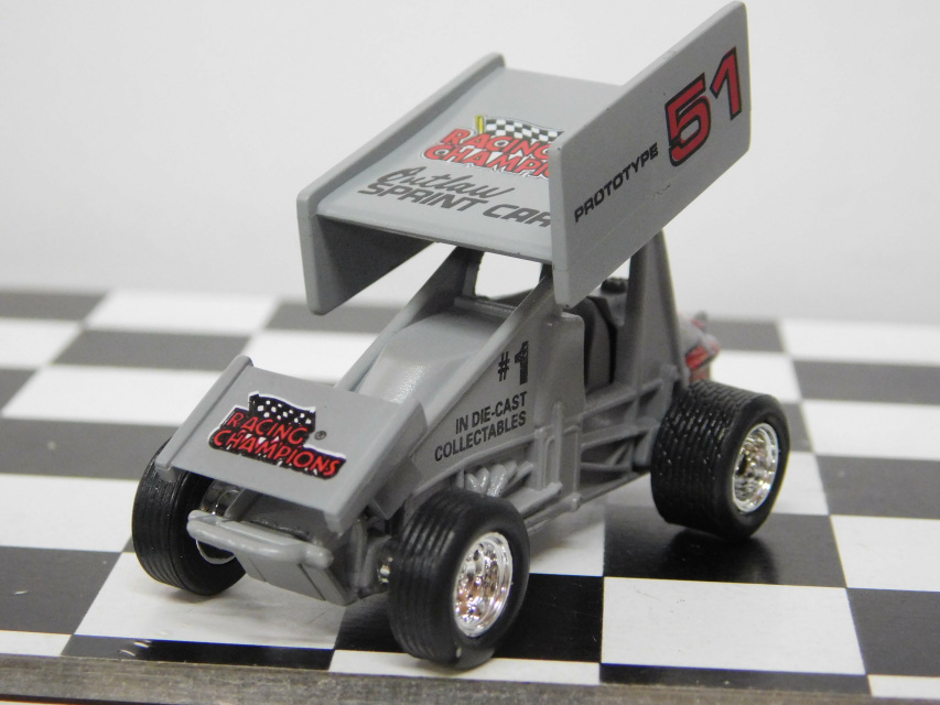 RACING CHAMPIONS #51 PROTOTYPE SPRINT CAR 1/64 1993 limited production 