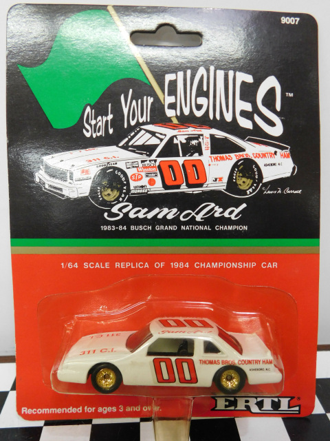 1984 SAM ARD BUSCH GRAND NATIONAL NASCAR CHAMPION DIECAST 1:64 ERTL NEW 1991 