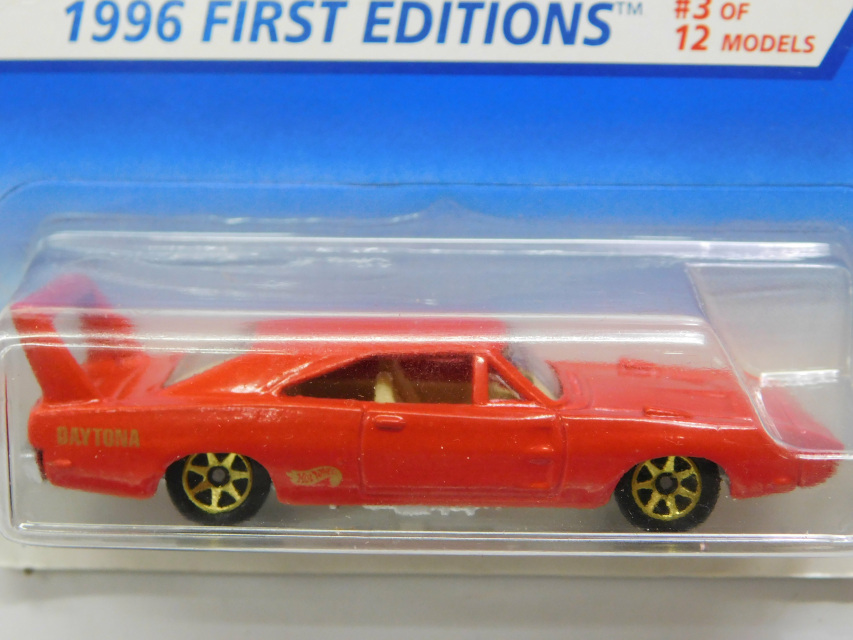 Hot Wheels 1996 First Editions 1970 Dodge Charger Dayton 3/12 #382 