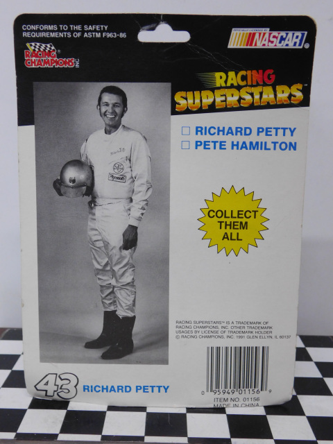 case of 24 Details about   Racing Champions Superstars #43 Richard Petty Superbird 1:64 Scale 