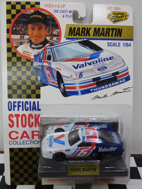 MARK MARTIN #6 VALVOLINE 1/64 SCALE BRICKYARD CAR 