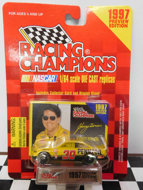 Pennzoil Johnny Benson 1997 Front Row Racing Figurine 1st Edition for sale online 