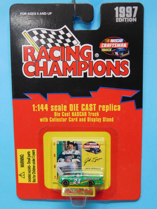 NEW Racing Collectables #24 Jack Spaque Details about   Action Platinum Series 1996 