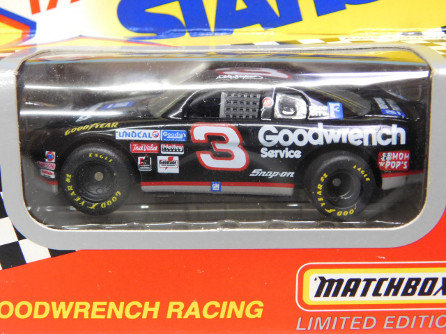 NASCAR Matchbox Superstars Dale Earnhardt #3 Goodwrench 1:64 Die Cast Stock Car 