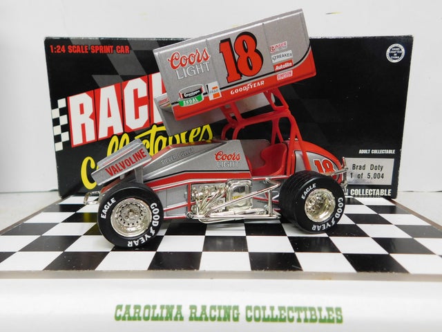 RCCA Brad Doty 1/24 Scale 1995 #18 Coors Light (Red) Sprint Car