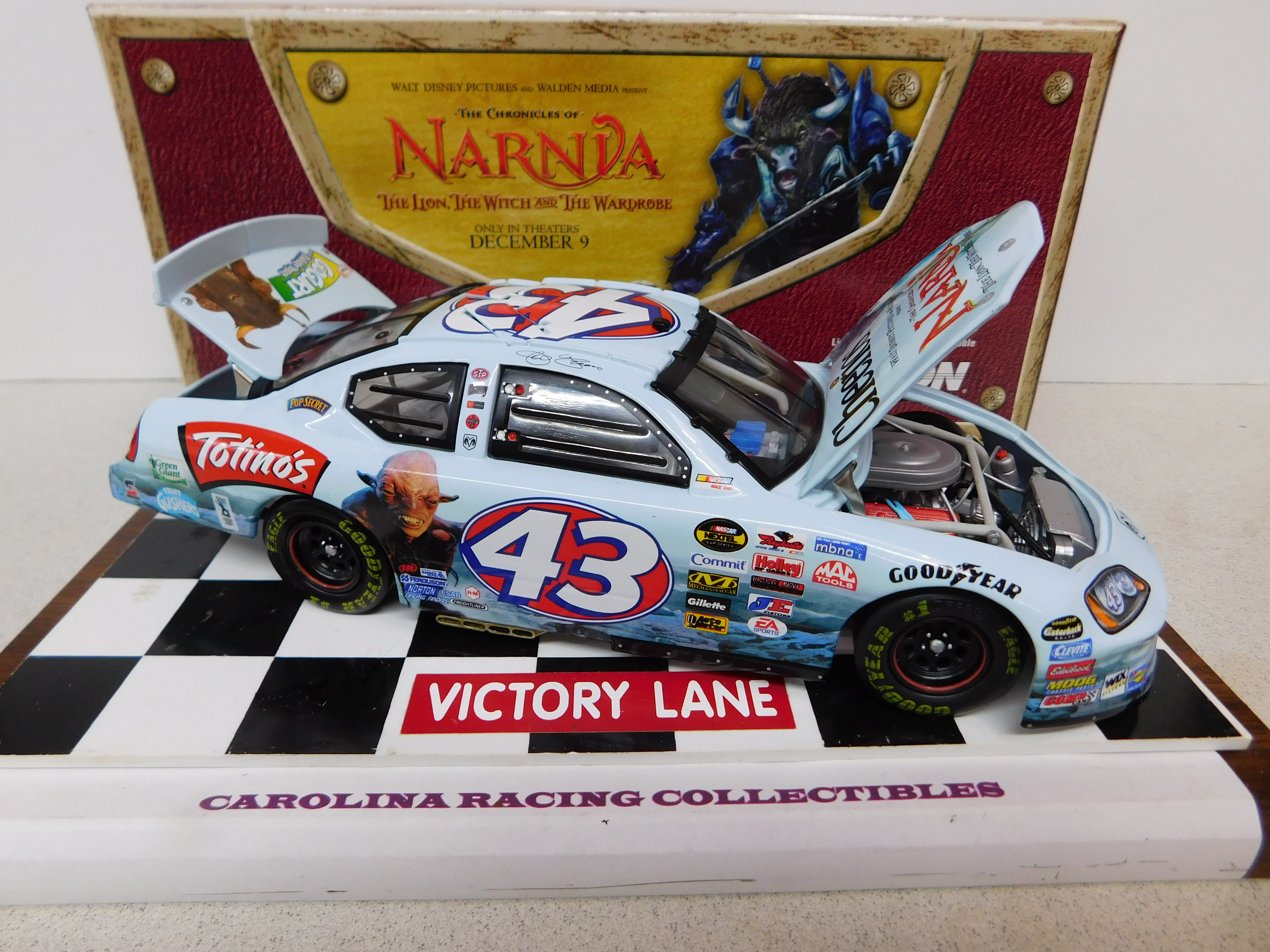 Narnia 2005 Diecast Car Action Racing for sale online 1/24 Jeff Green #43 Cheerios 