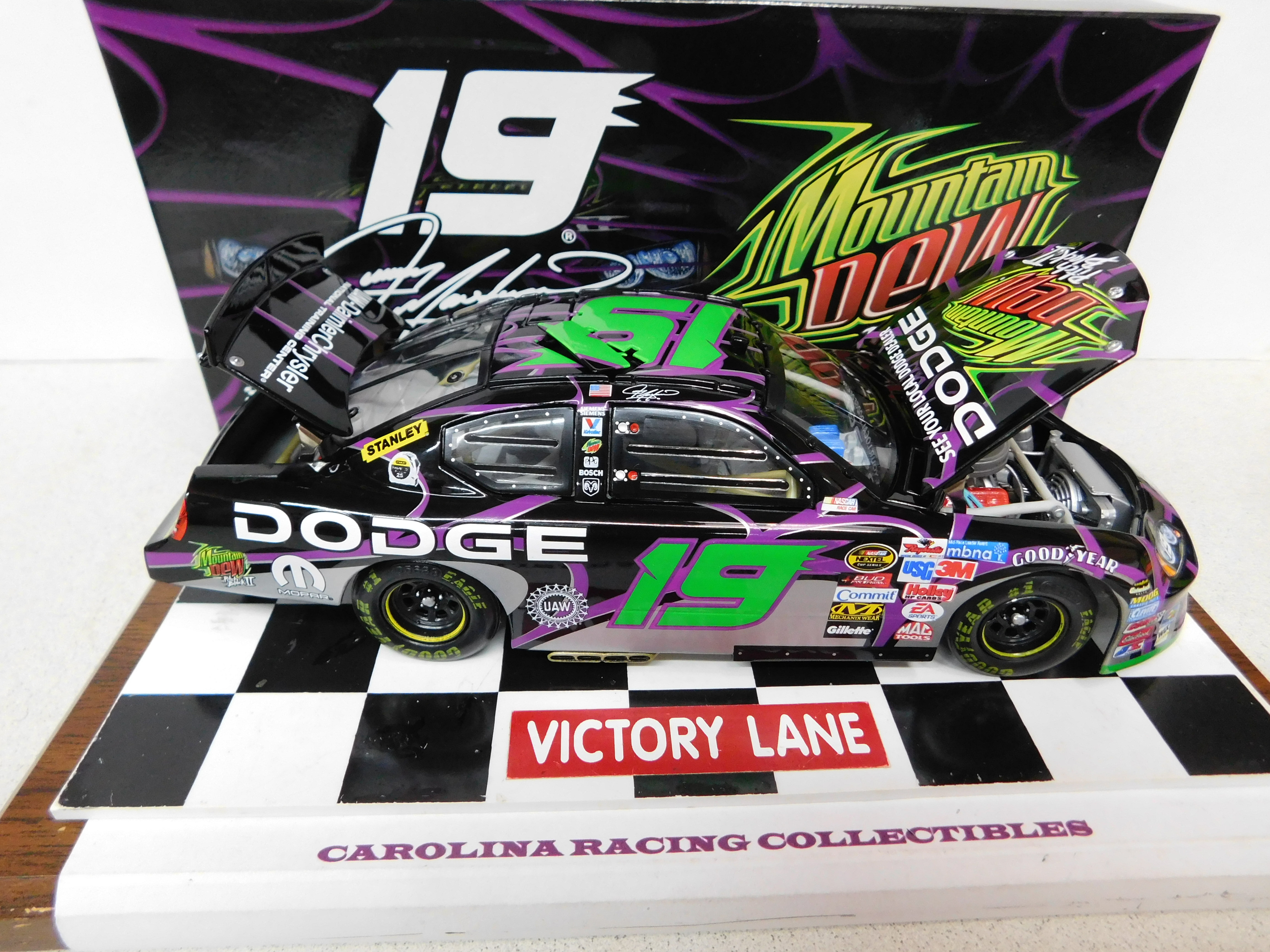 Jeremy Mayfield #19 Mountain Dew Pitch Black II 2005 Dodge Charger 1 of 5 124 for sale online 