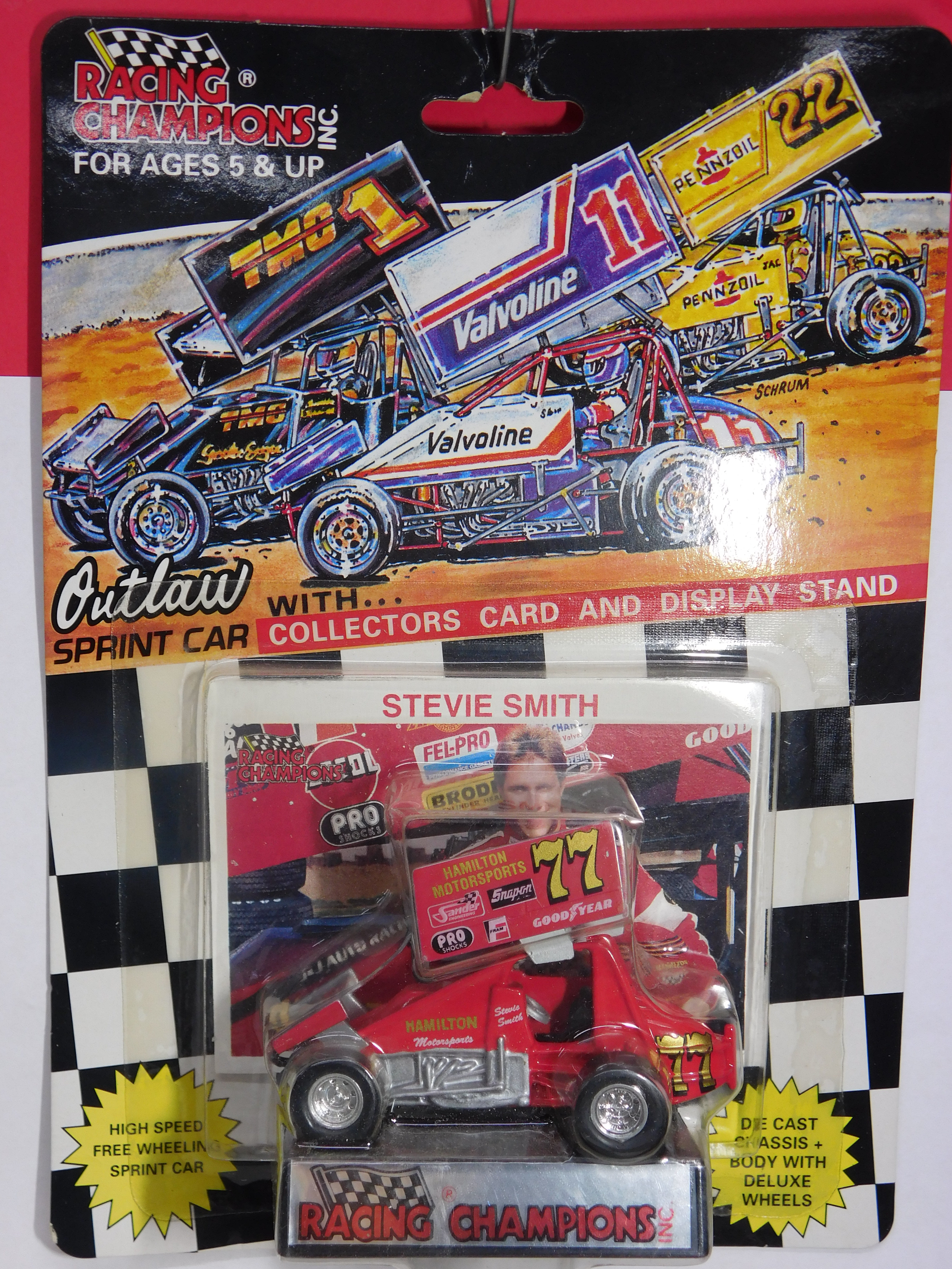Racing Champions 1993 Outlaw Sprint Car 1:64 Die-Cast #77 Stevie Smith 