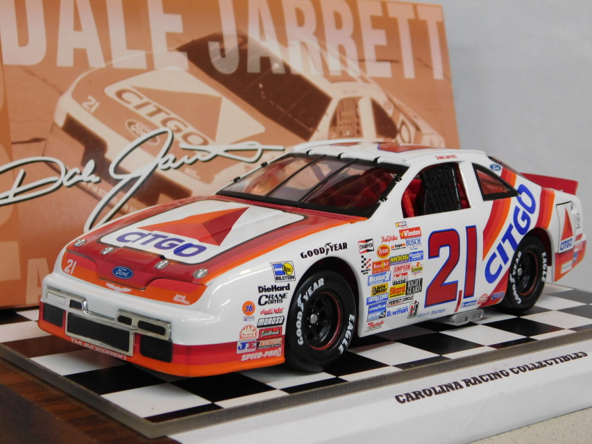 1991 Racing Champions #21 Dale Jarrett Black Box1 24 Scale Citgo Ford for sale online 