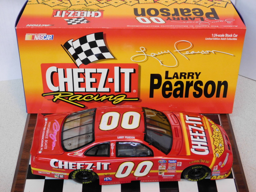 Details about   Larry Pearson Cheez-it #00 1999 Pontiac With Case