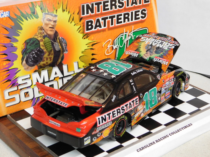 INTERSTATE 1/24 ACTION DIECAST PONTIAC CAR BOBBY LABONTE 1998 SMALL SOLDIERS 