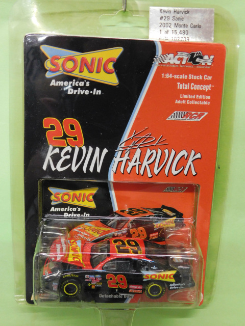 Kevin Harvick CHOICE LOT of 15 Pick 1 Buy ALL Action 1/ 64 ET 29 Sonic Winners 