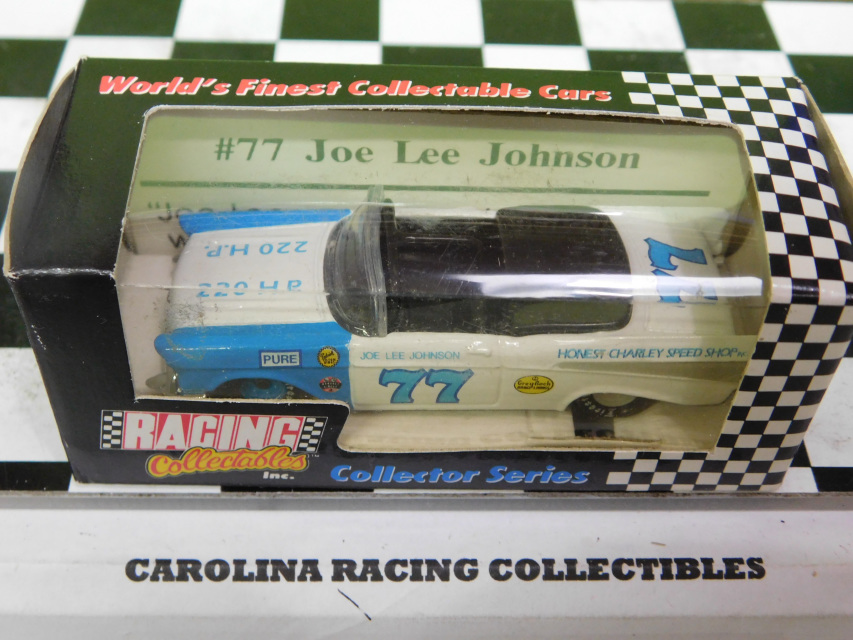 Joe Lee Johnson 1/64 #77 Honest Charlie Speed Shop 1957 Chevrolet  Convertible