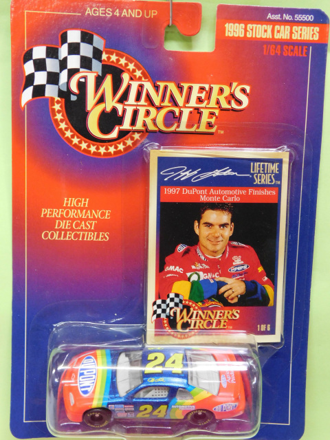Details about   WINNERS CIRCLE 1998 Tech Series JEFF GORDON Removable Chassis 1:64 Set of 2 