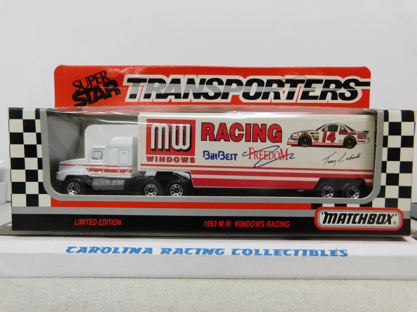 Matchbox Super Star Transporters 1992 Matchbox Racing #29 2